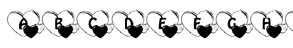 Lieb M??tterlein font preview
